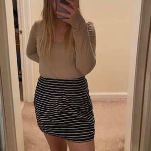 J Crew Lined Mini Skirt with Pockets